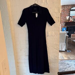Gap Short Sleeve Navy Blue Sweater Dress
